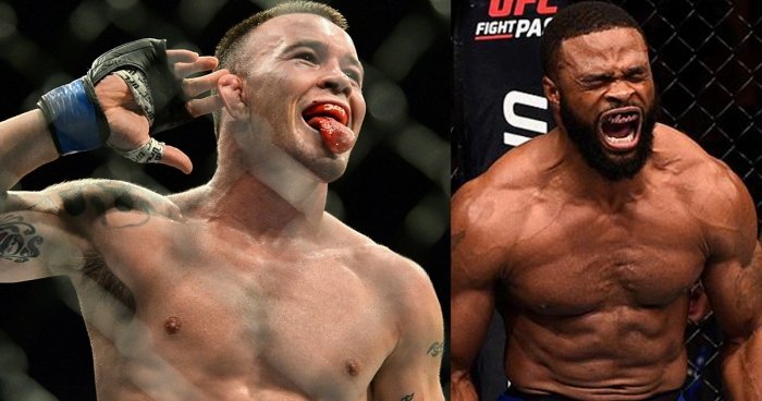Colby Covington a Woodley