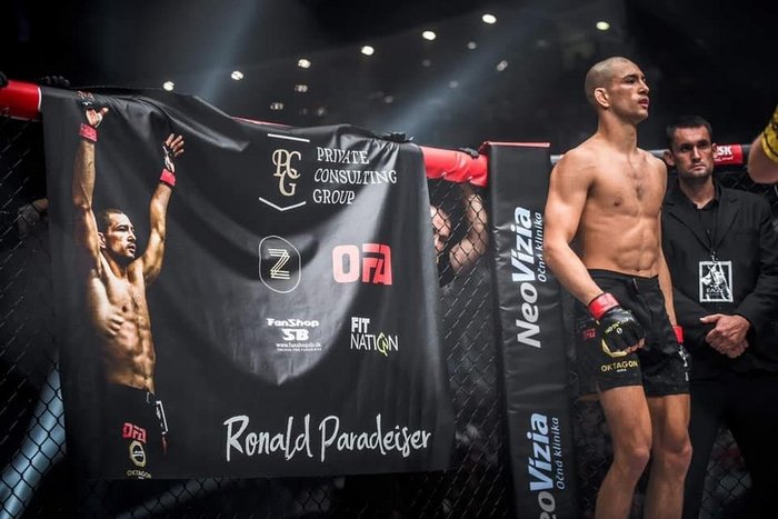 Ronald Paradeiser se těší na zápas o titul v OKTAGON MMA