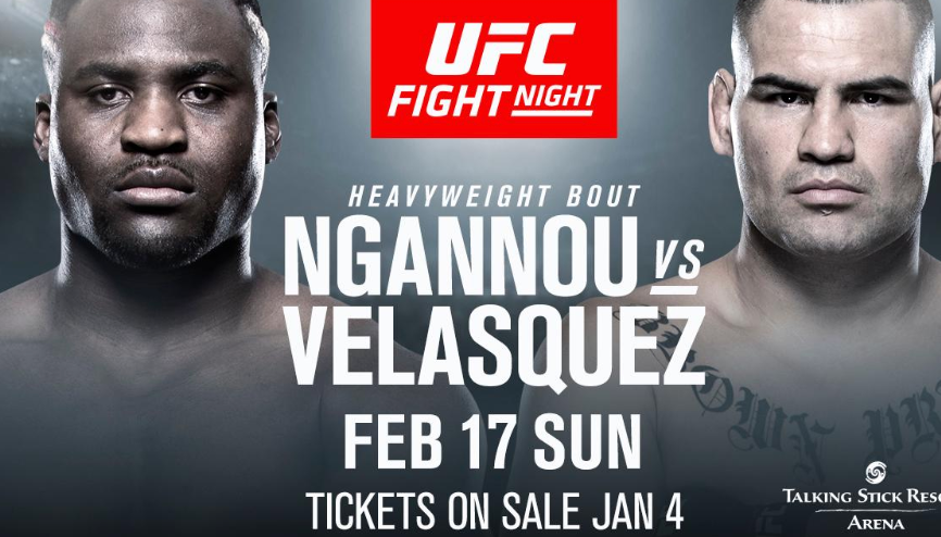 UFC on ESPN, live výsledky: Ngannou vs. Velasquez