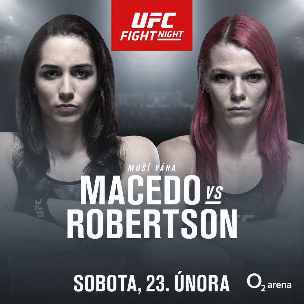 Byl oznámen druhý ženský zápas na UFC v Praze