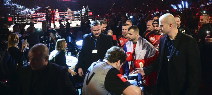Patrik Vrbovský zápasil v boxu