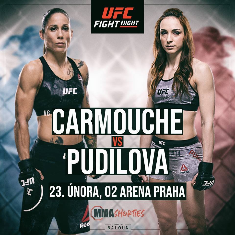 Lucie Pudilová se připravuje na UFC v Praze