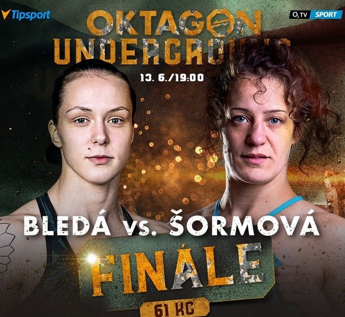 Šormová Magdalena vs. Bledá Tereza ve finále Oktagon Underground