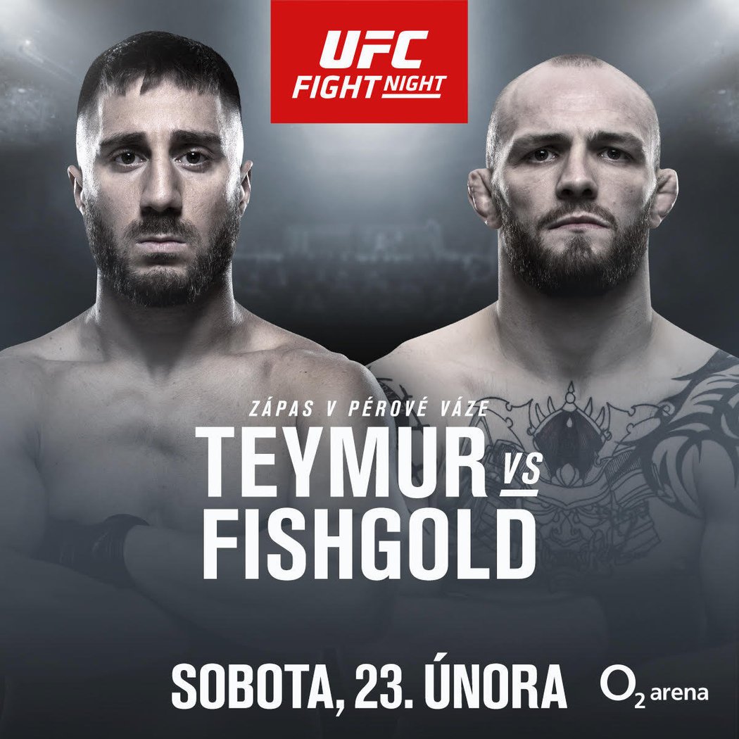Teymur Daniel vs. Fishgold Chris v zápase na akci UFC