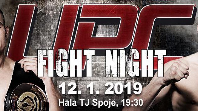 UPC Fight Night v pražské hale TJ Spoje 